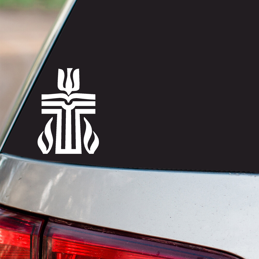 Presbyterian Sticker Christian Religious Jesus all chrome & regular vinyl colors