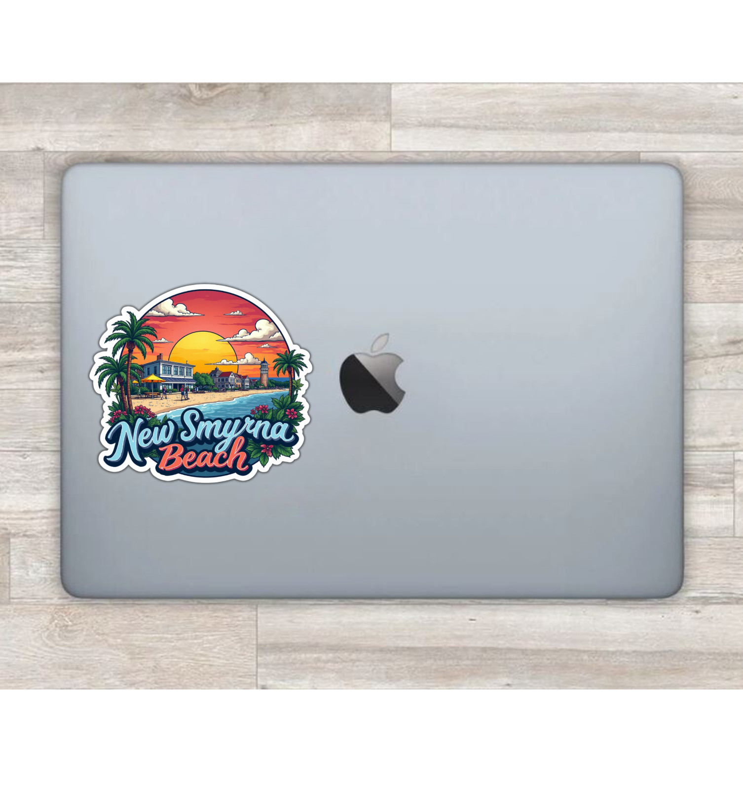New Smyrna Beach Florida Fridge Magnet or Laptop Sticker