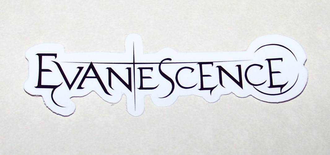 EVANESCENCE – Logo Die Cut Sticker Decal Music Rock Band Metal Evanescence