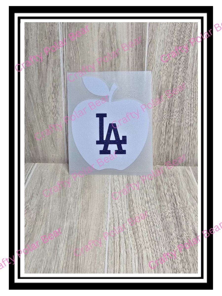 LA Dodgers Vinyl Die Cut Laptop Car Truck SUV Boat Window Decal Sticker White