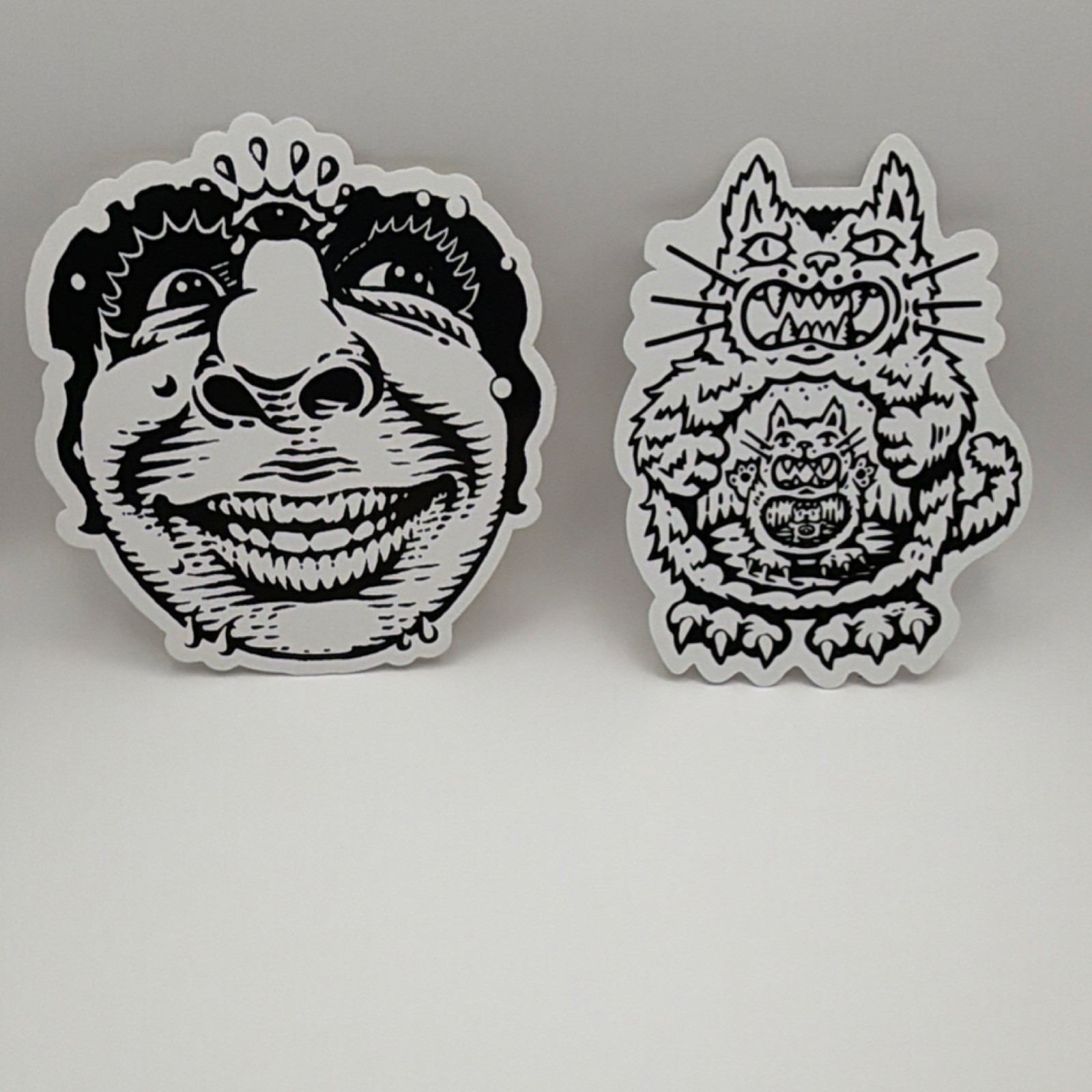 David Welker, Mike’s nose and kitty cat sticker set Official Mikes Nose Phish