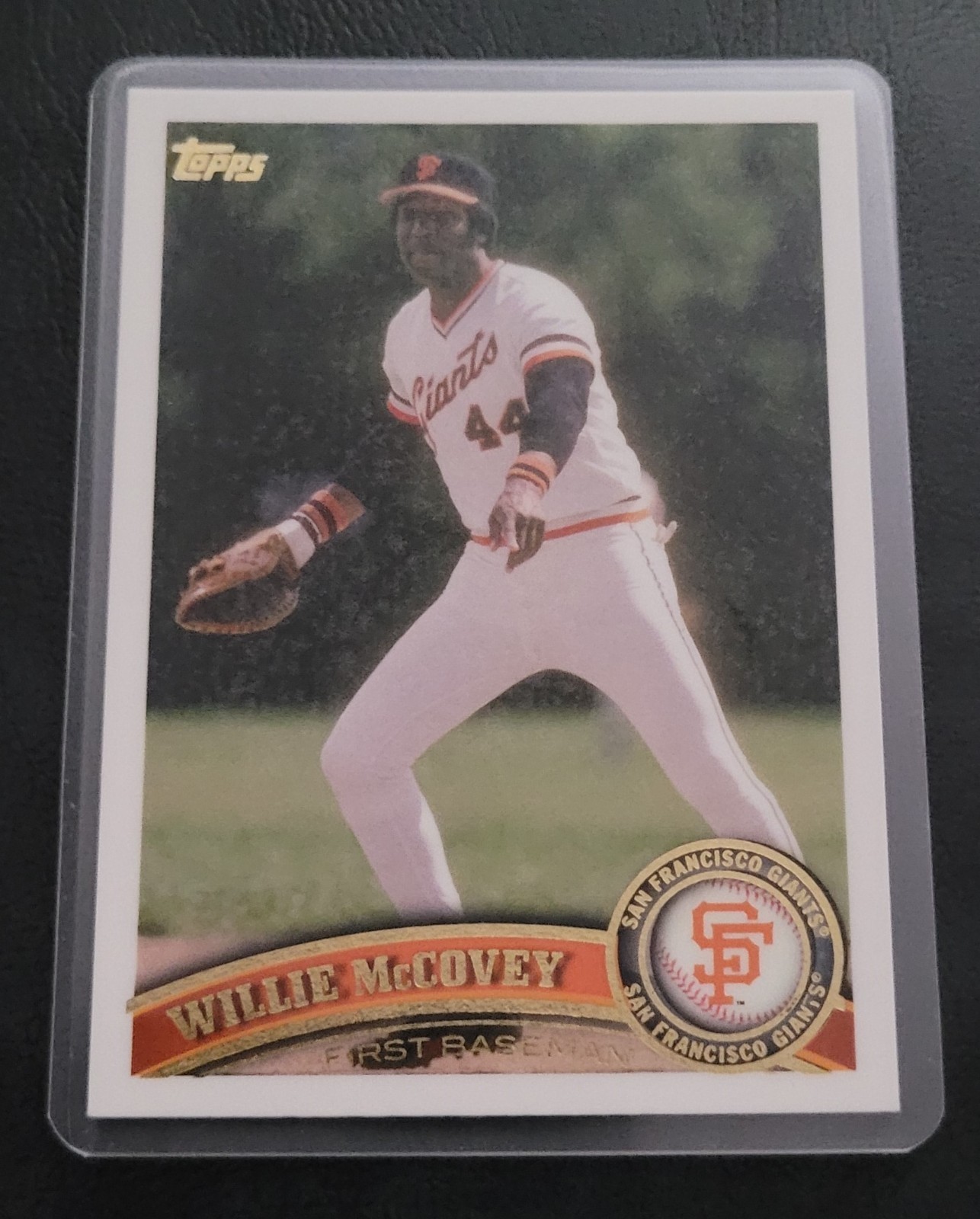 Willie McCovey HOF Fridge/Locker/Cabinet Laminated Baseball Card Magnet Giants