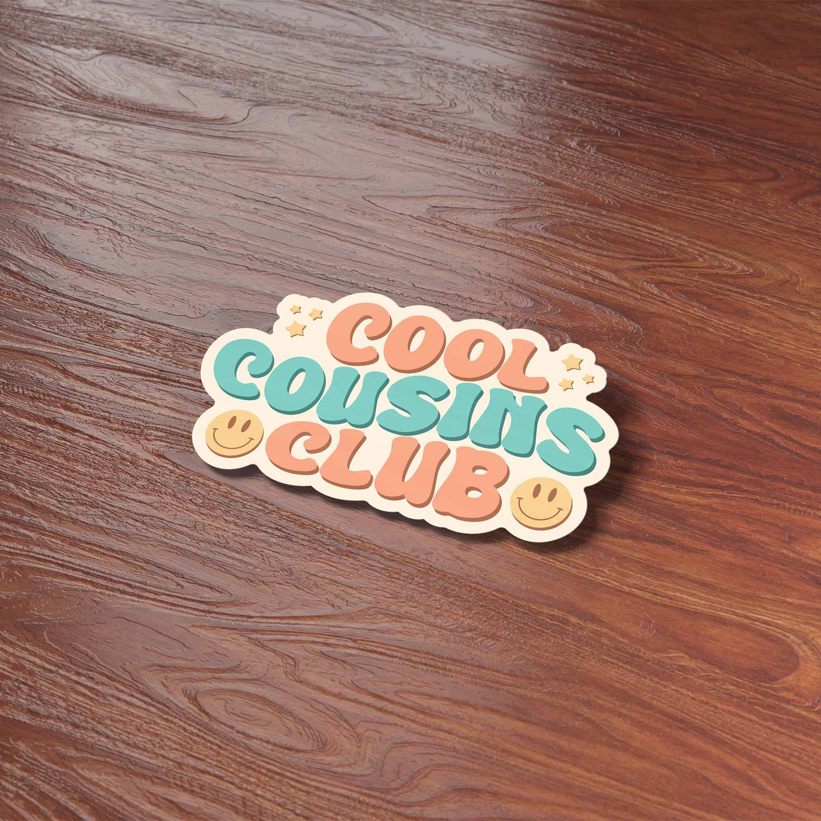 Cool Cousins Club Sticker