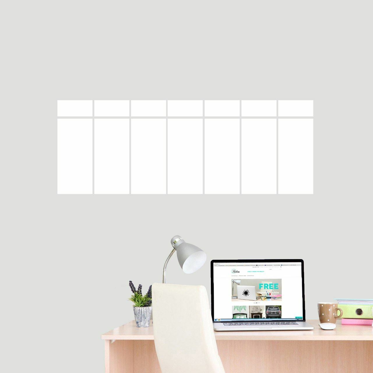 This Week Dry Erase Calendar Wall Decal – Organizing, Schedule, Calendar
