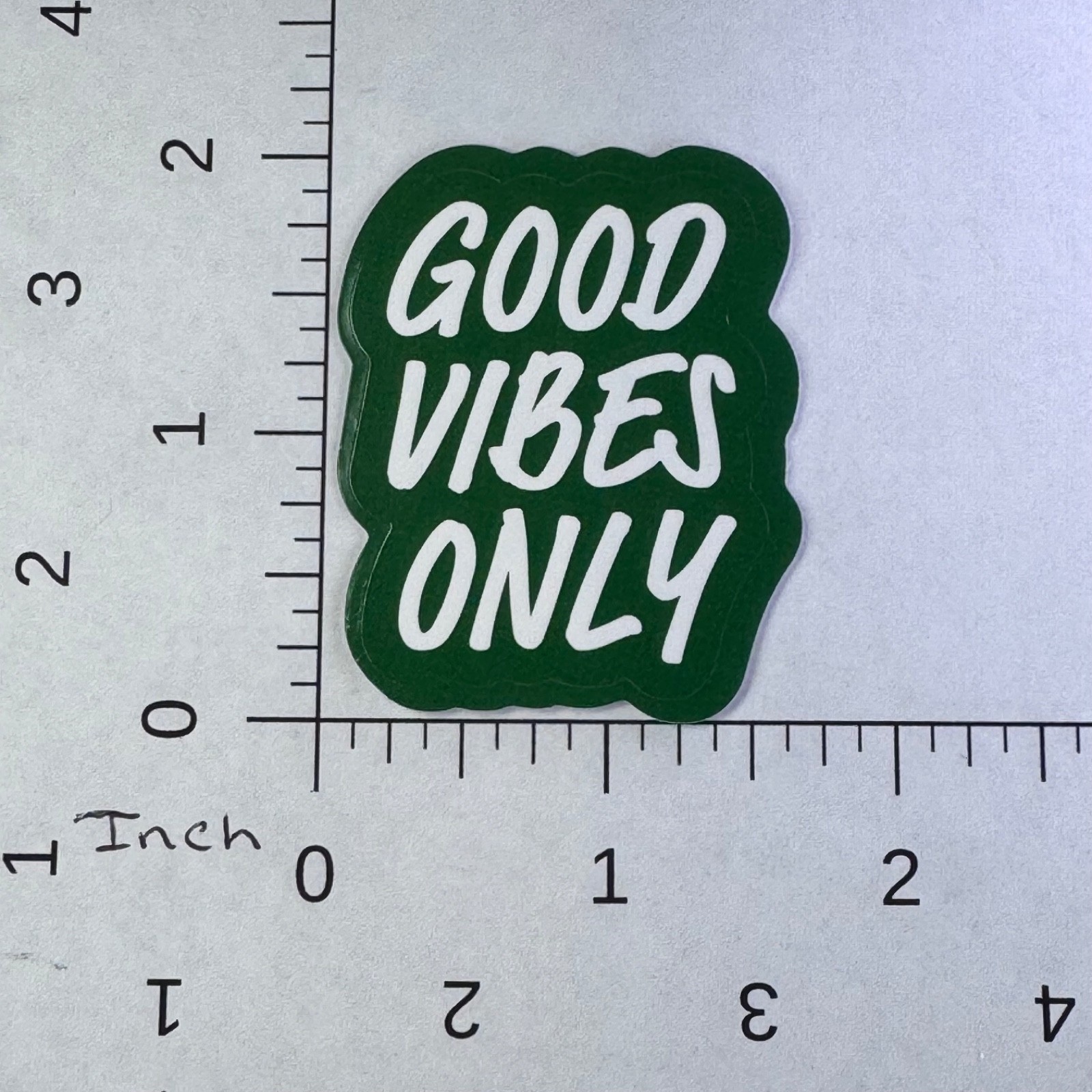 Good Vibes Only – Sticker – Water Bottle – Cell – Phone Locker