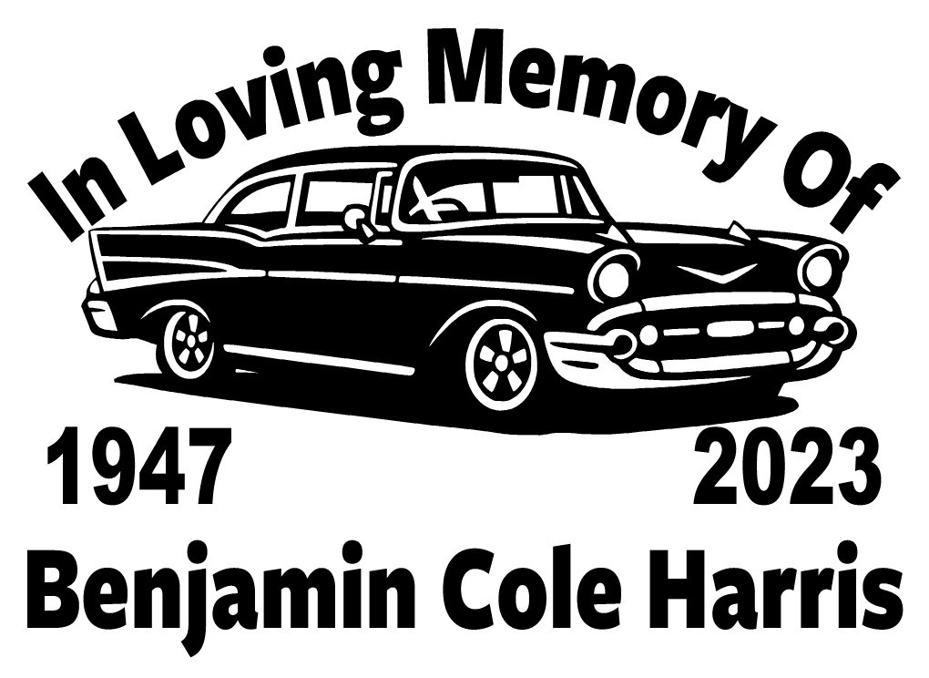 In Loving Memory Decal Hot Rod Car Racing Flag | Personalized Car Vinyl Sticker