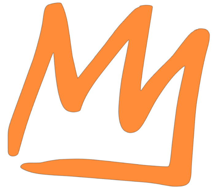 Mammoth Mountain Crown Vinyl Decal 4" x 3.5" Car Windows, Mugs, Laptops, Oracal