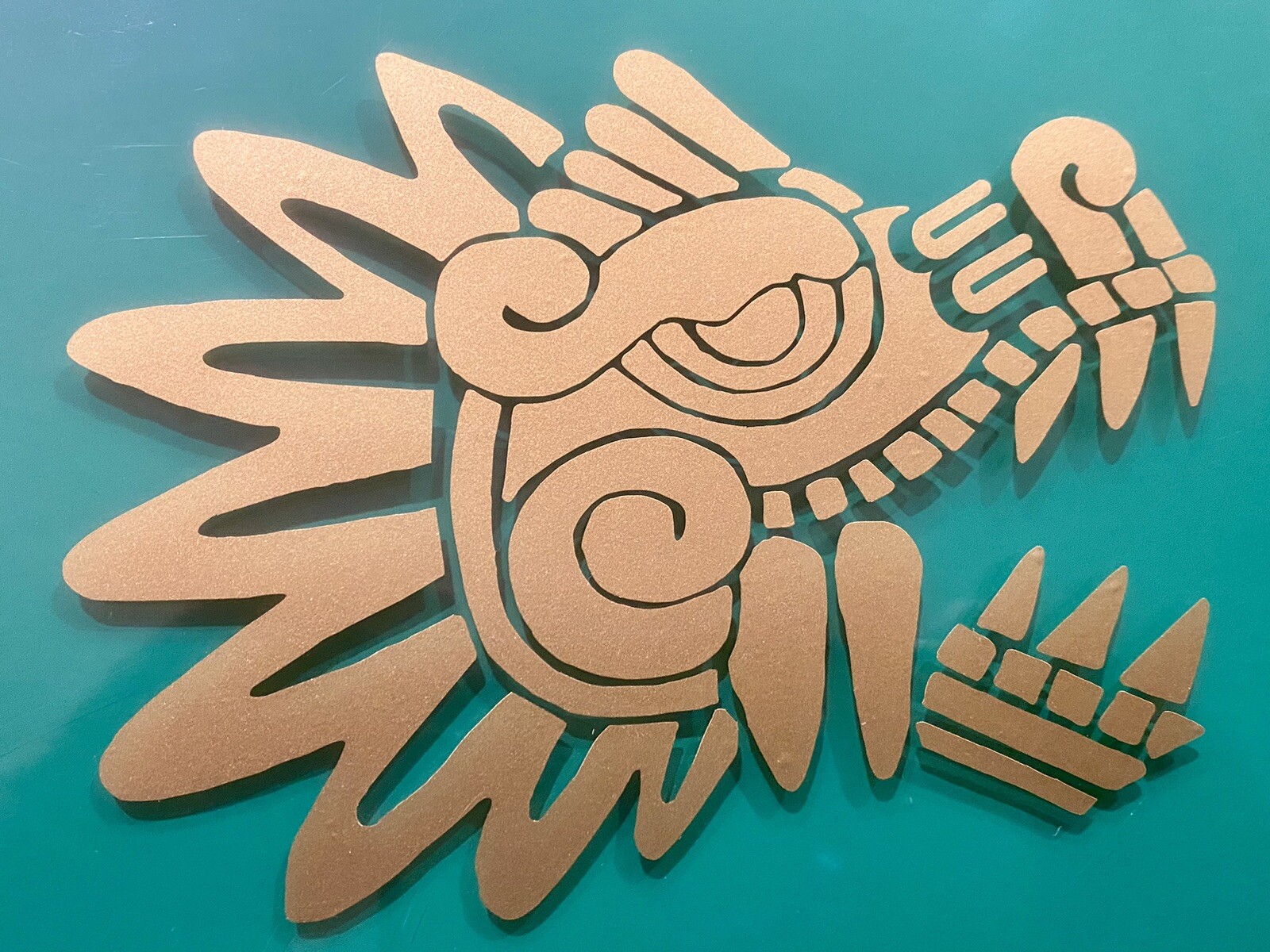 Quetzalcoatl Sticker, Decal Permanent Vinyl, Mexico,Aztec