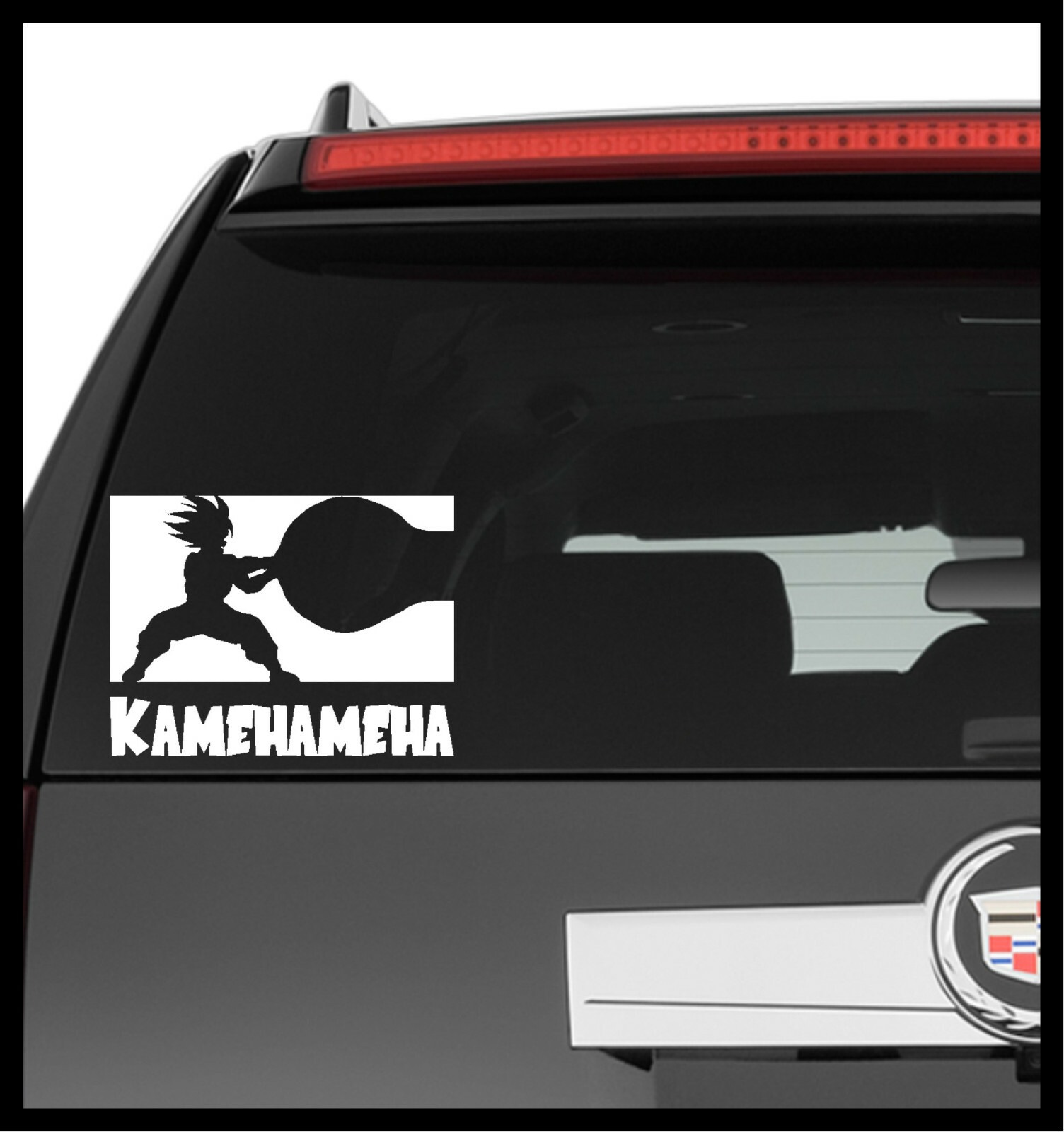 Vinyl Decal Truck Car Sticker Laptop Dragon Ball Z Super Saiyan Goku Kamehameha