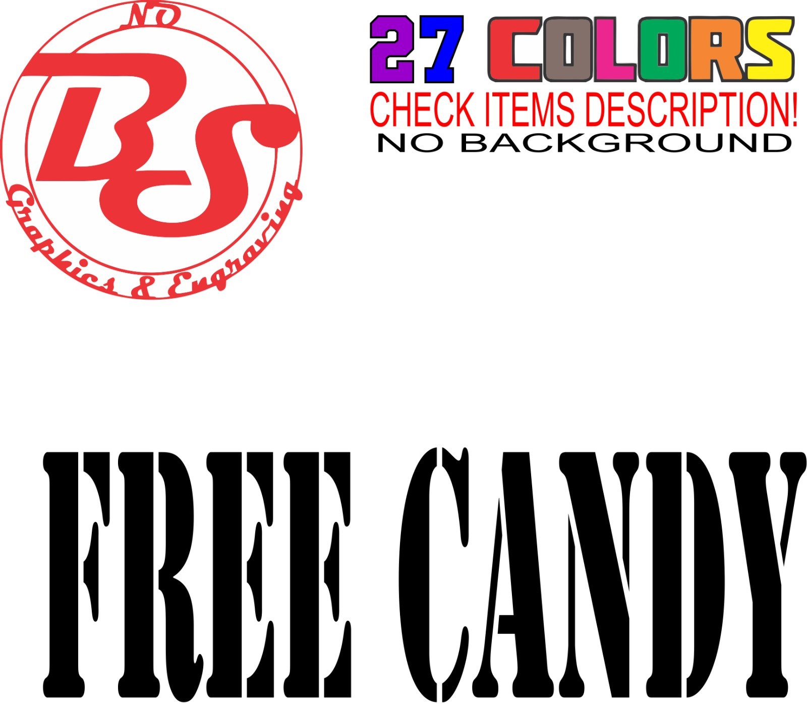 Free Candy Vinyl Decals Offensive Funny Rude Creeper Van Creep Meme JDM Car noBS