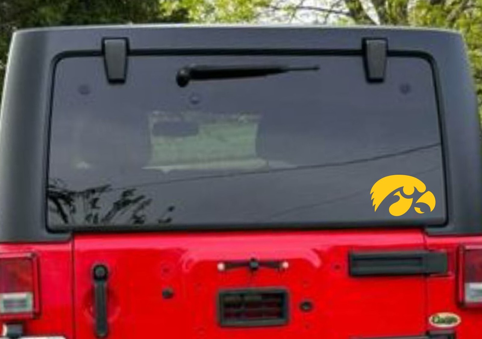 Iowa Hawkeyes Vinyl Decal Sticker Choose Size & Color