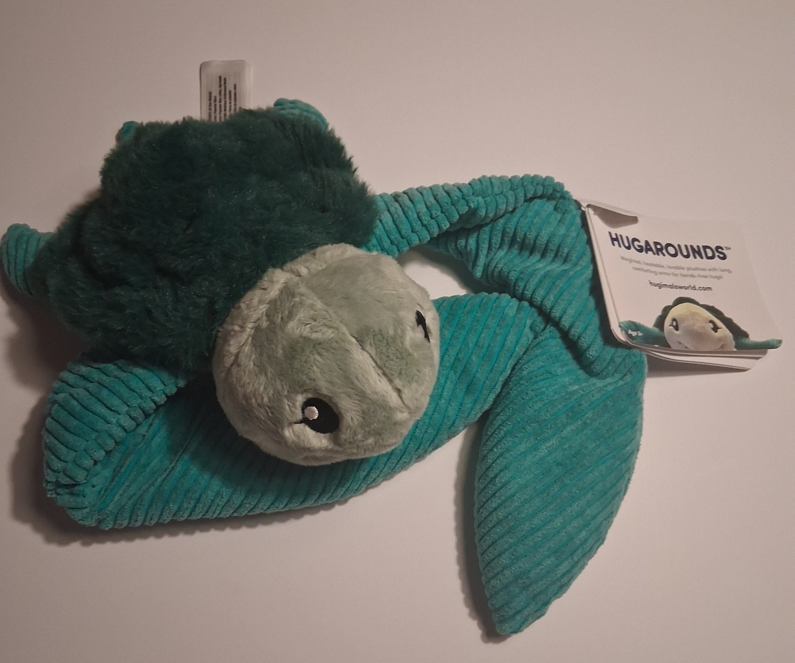 HUGIMALS Hugarounds Sidney The Sea Turtle 2.5 lb Microwaveable & Freezable Weigh