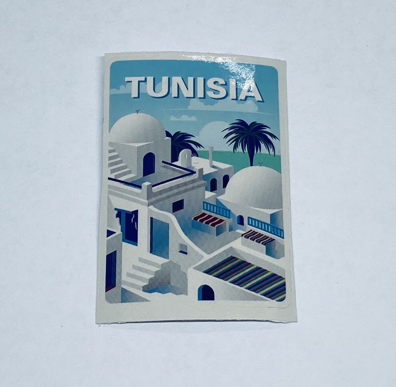 Tunisia Sticker Villa City Travel Art Decal Vinyl Country Souvenir Tc6