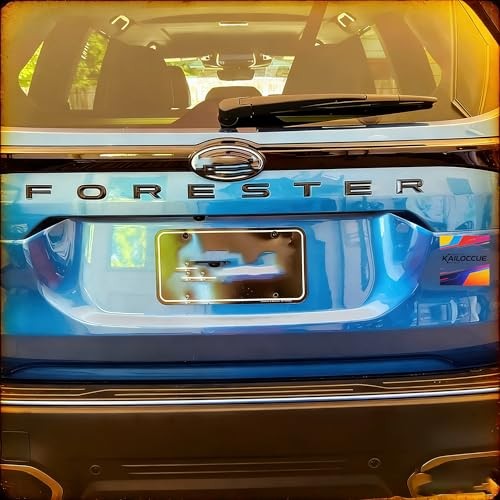 Rear Trunk Letter Emblem Decal Sticker for 2025-2026 Forester (Black) | BLACK