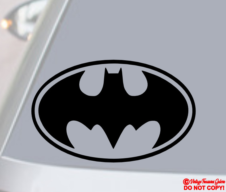 BATMAN Vinyl Decal Sticker Car Window Wall Bumper THE DARK KNIGHT LOGO SYMBOL