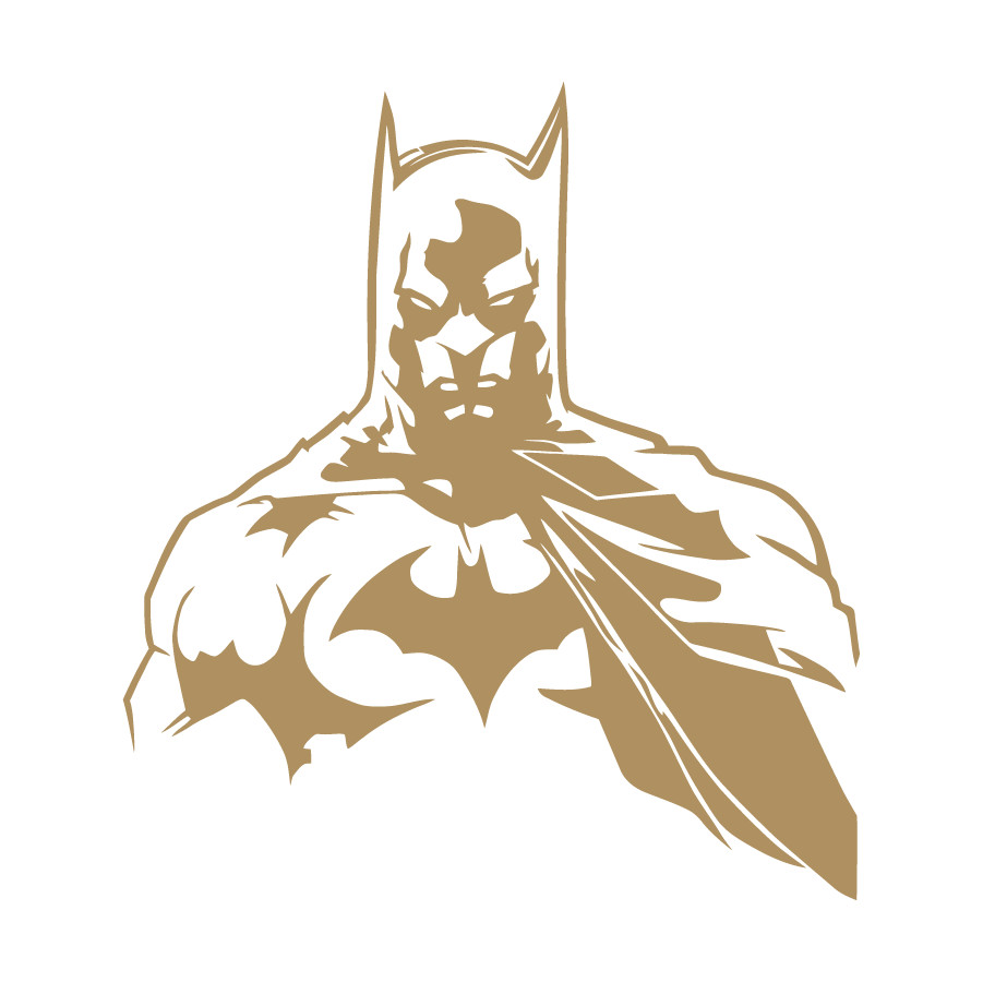 Batman Die Cut Vinyl Decal Multiple Colors Made in USA