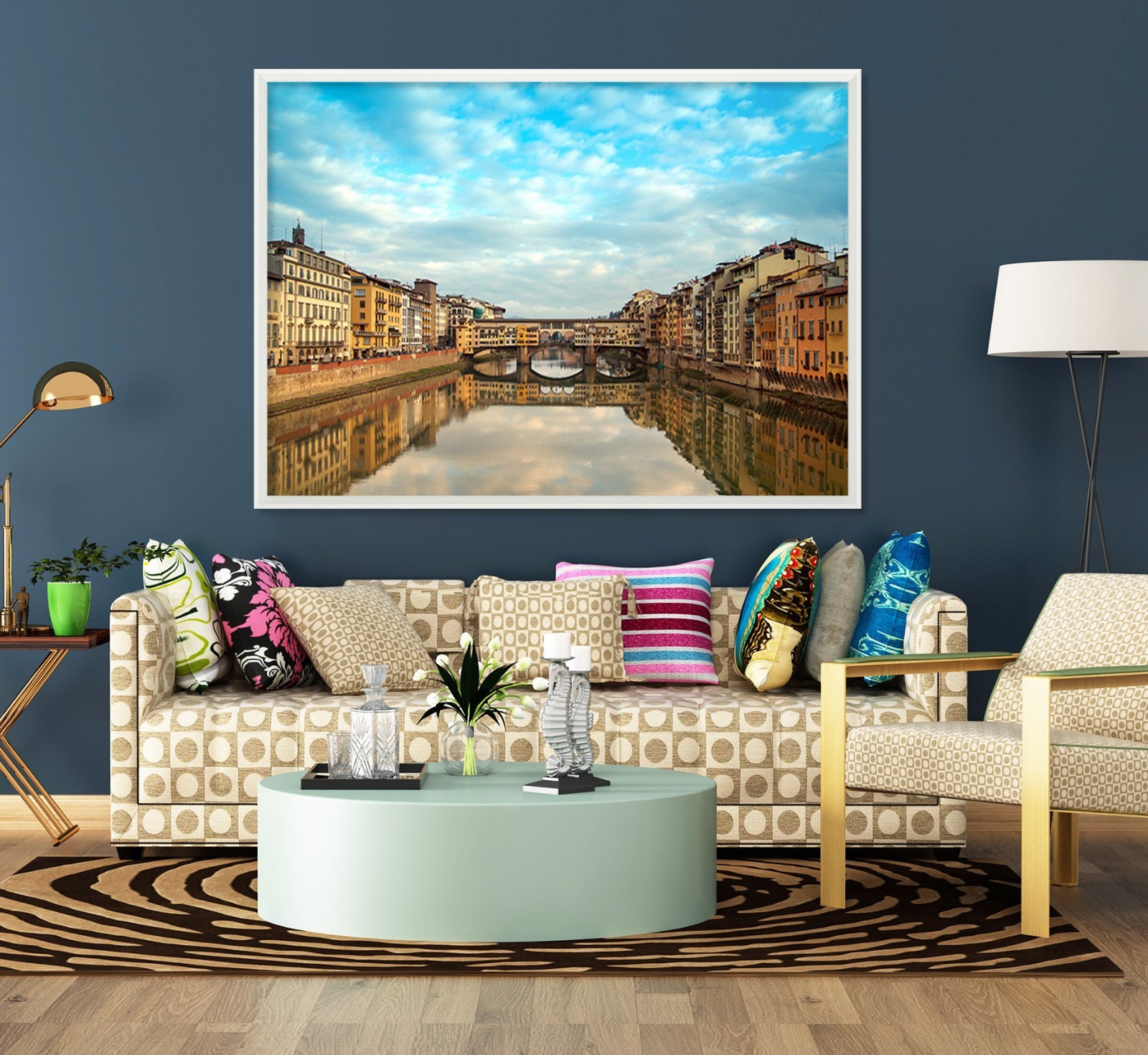 3D Venice River 42 Framed Poster Home Decor Print Painting Art AJ WALLPAPER