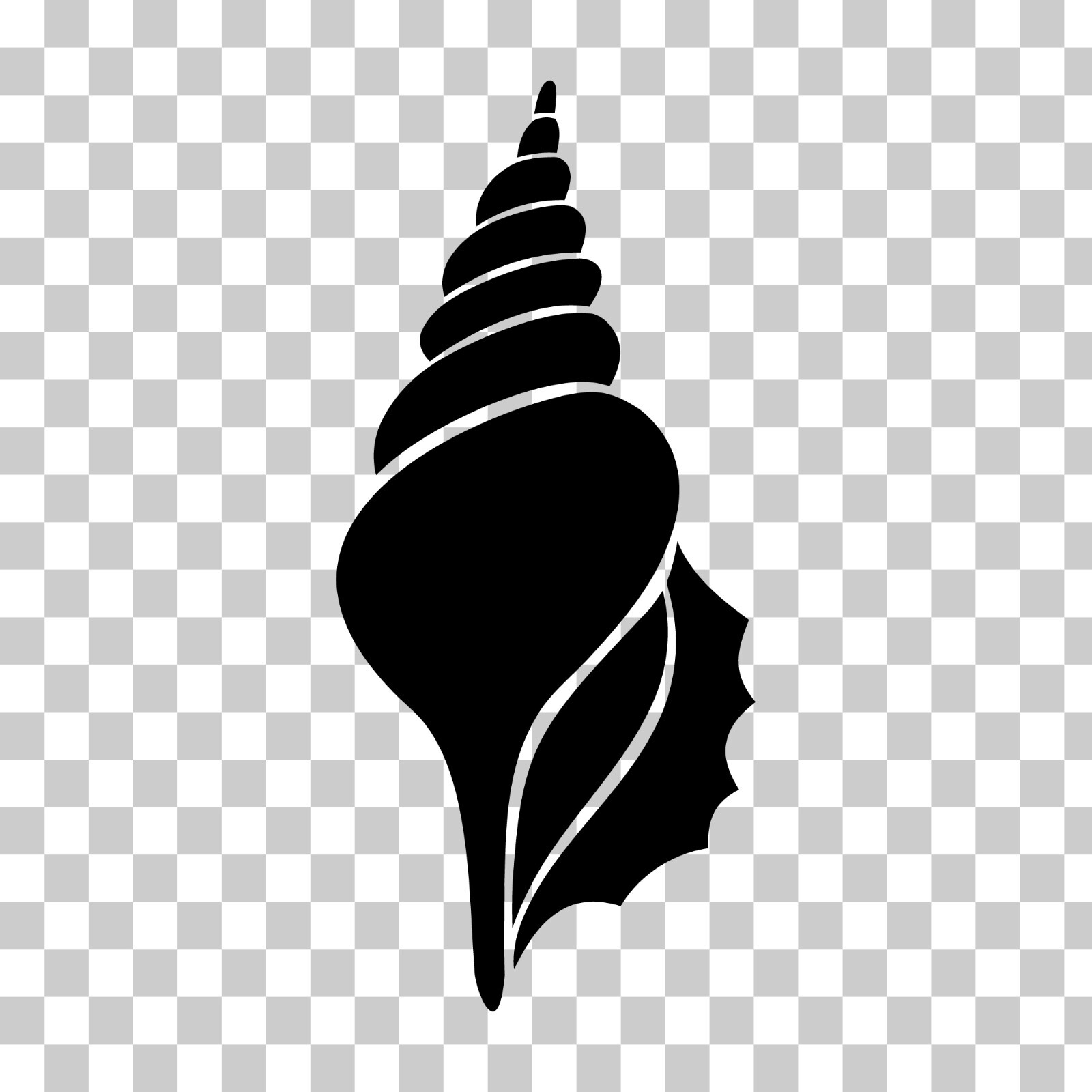 Conch Sea Shell Custom Vinyl Sticker / Decal Beach Ocean Art Beachcombing