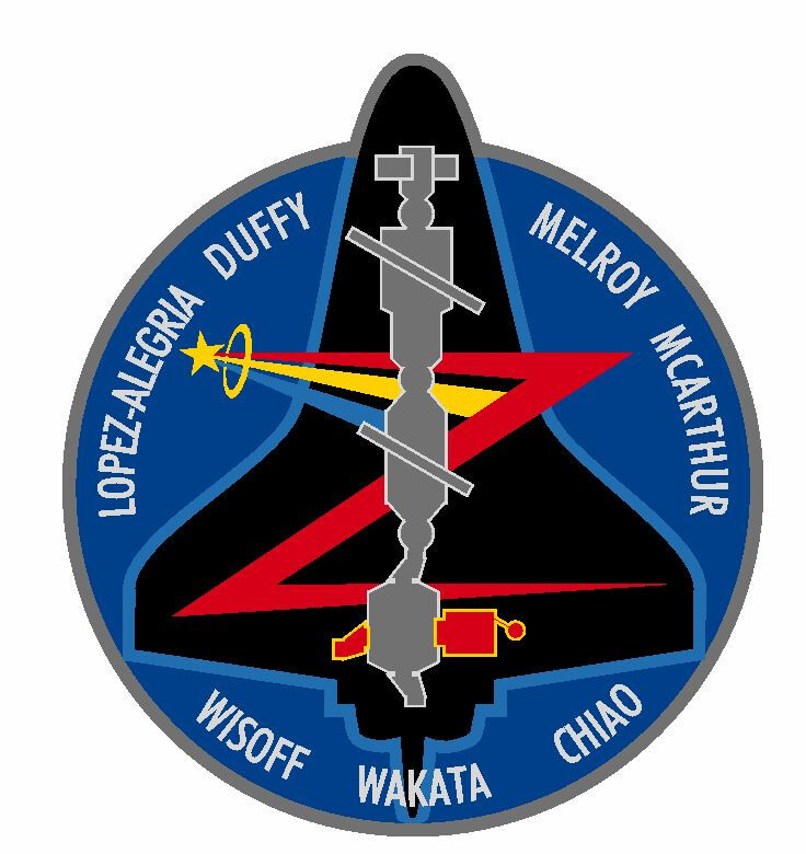 STS-92 Nasa Discovery Space Program decal Sticker M540