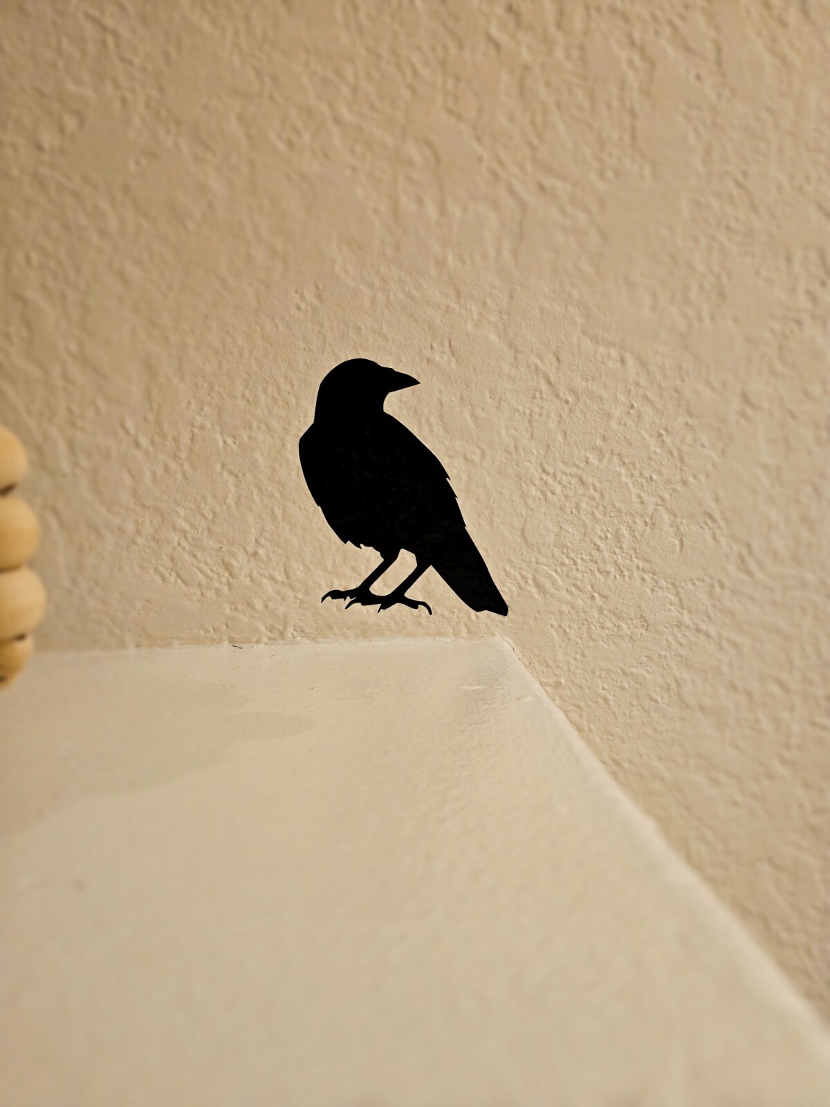 Set of Crows Vinyl Decal Halloween Decoration