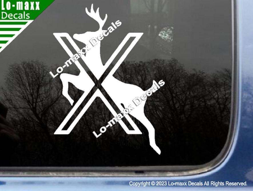 Deer Kill Markings Hunting Trophy Truck SUV Premium Quality Die Cut Vinyl Decal