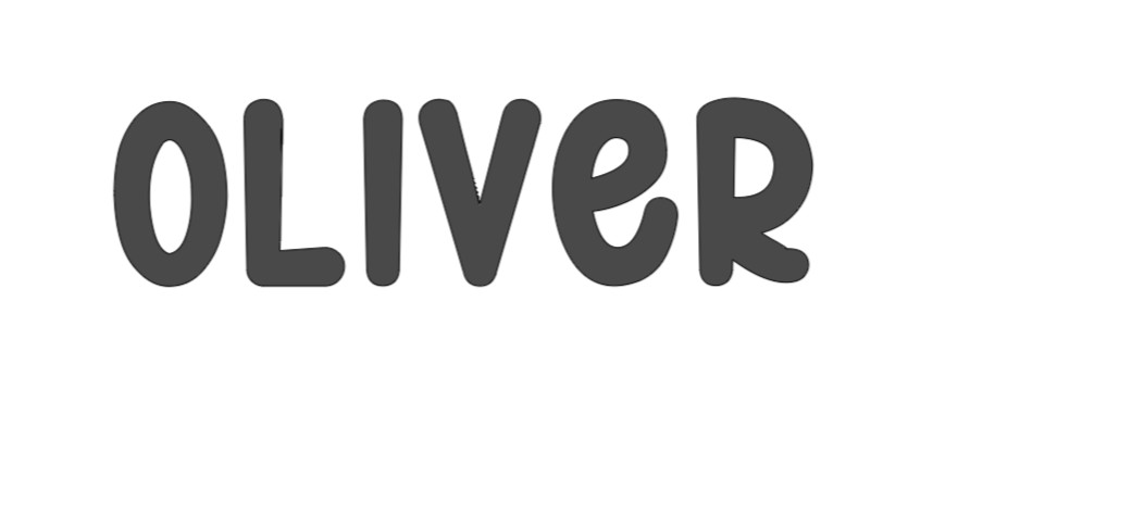 New OLIVER Personalized Name Vinyl Decal for Cups tumblers Crafts walls Phones