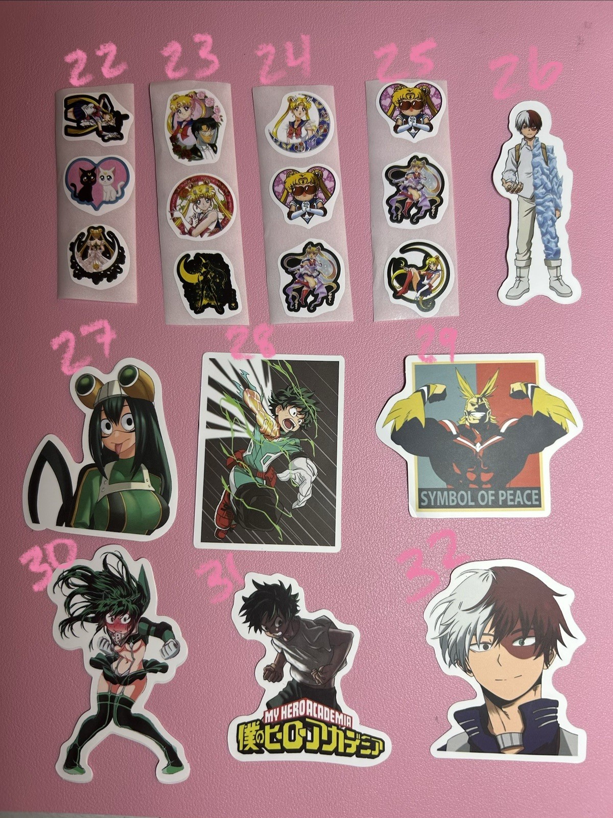 Princess Peach And More Anime Stickers