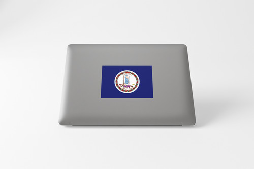 State of Virginia Flag Sticker Decal USA Virginia State