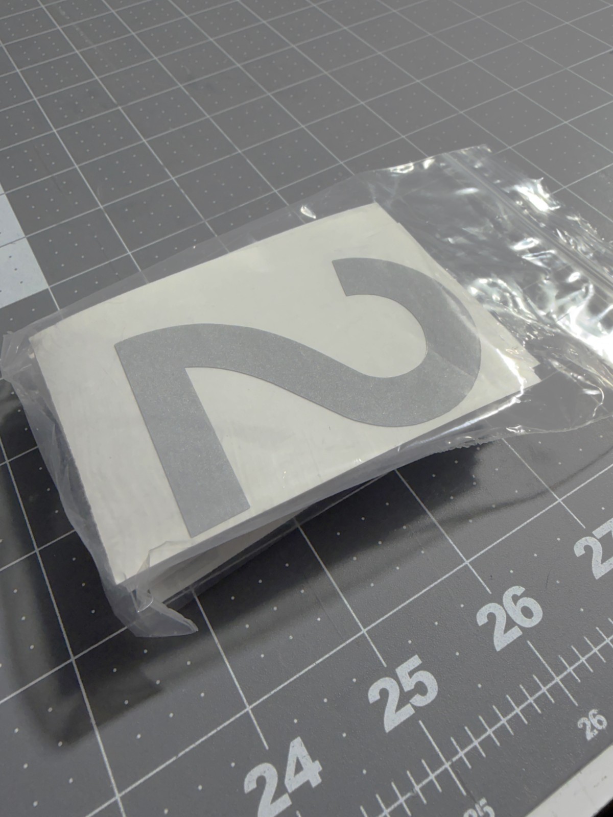 Four Reflective Number Sets 0-9 (3 Inch or 4 Inch)