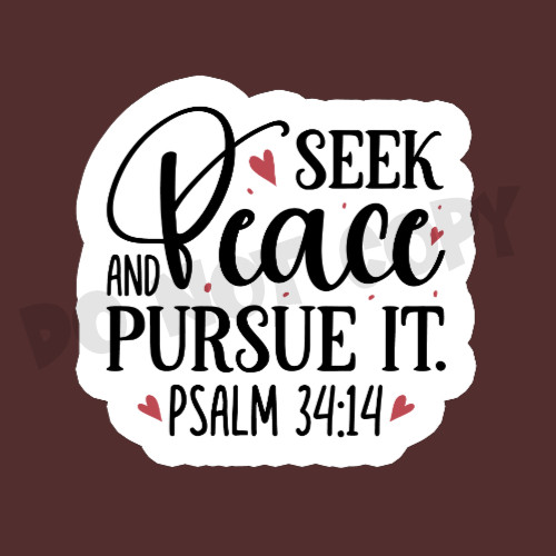 Christian Quotes and Sayings 3" Printed Vinyl Stickers For Any Smooth Surface