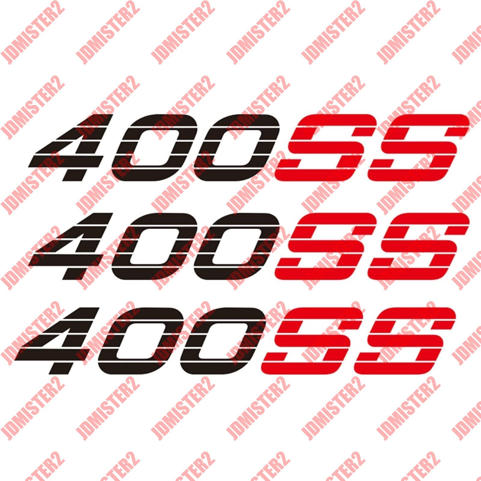 Chevrolet 400 SS Chevy 400SS Truck Bed Window Vinyl Cut Decal Sticker 1500 2500