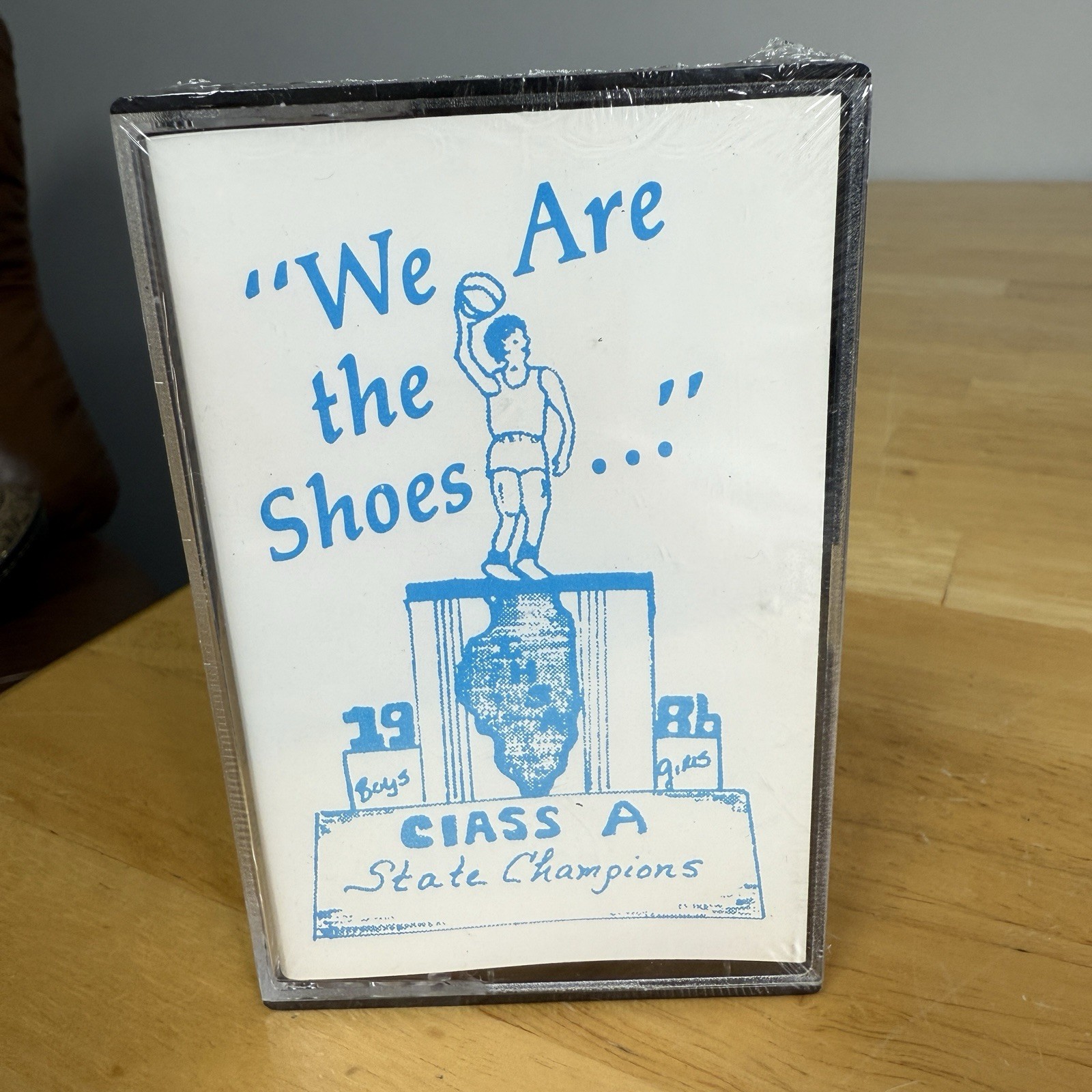 Teutopolis Wooden Shoes 1986 Class A State Champions Memorabilia Cassette NEW