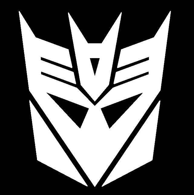 DECEPTICON TRANSFORMER CYBERTRON, Decal Sticker for Car, Window, Laptop, Tumbler