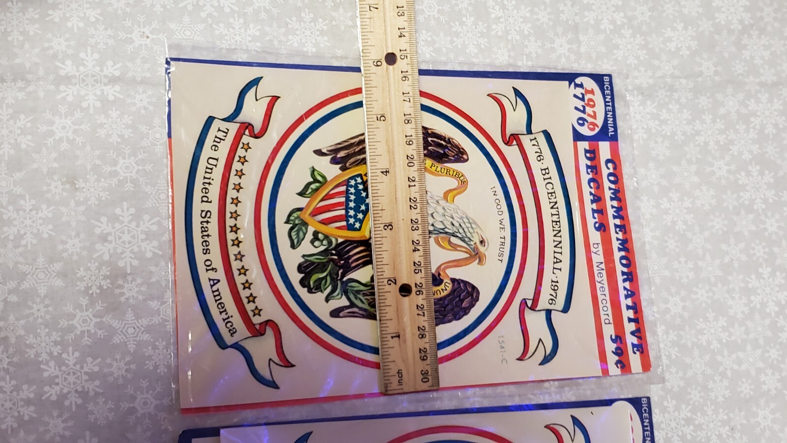 Lot vintage meyercord bicentennial decal inspired authentic american illustrator