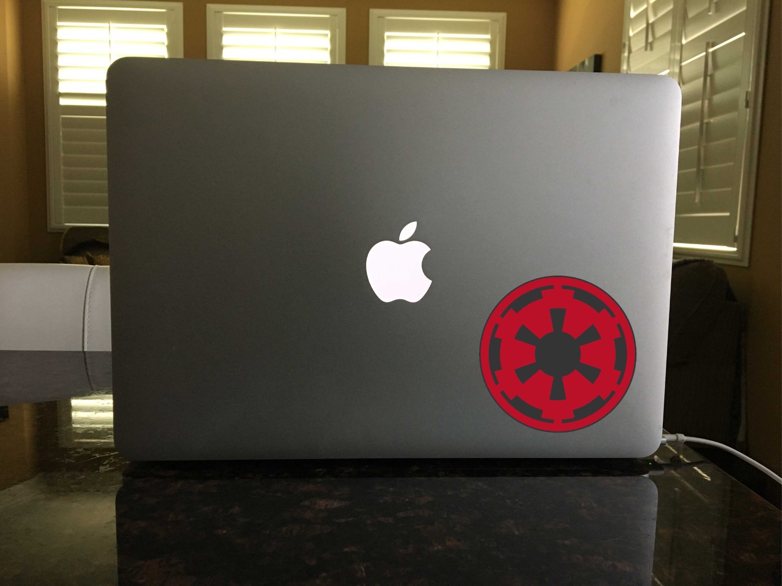 03-01 Empire Symbol Star Wars Sticker Decal Death Star Sith Jedi UV DTF Custom