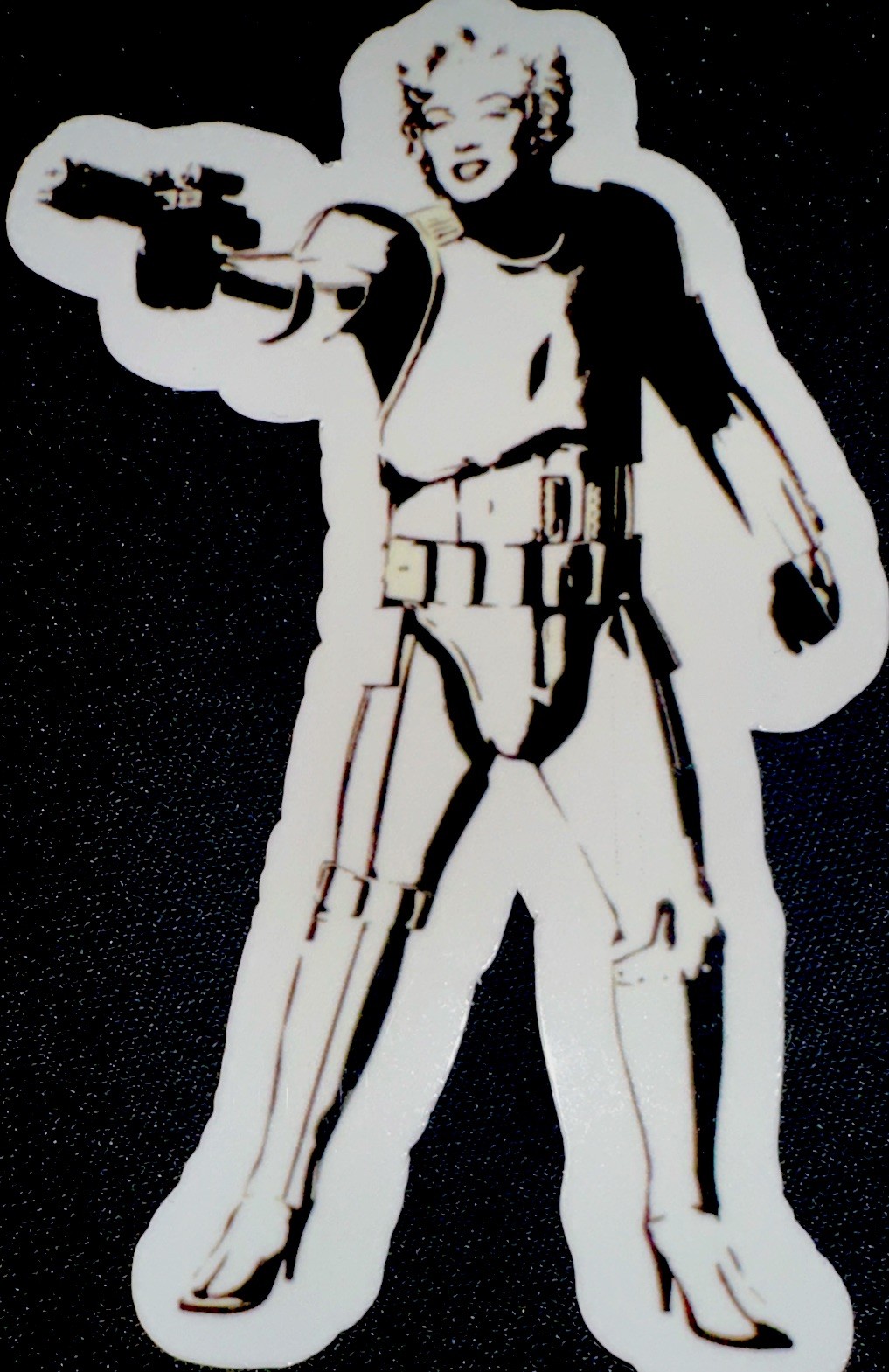 MARILYN MONROE STICKER✨💋❤️‍🔥👠✨4” X 2 3/4”✨GLOSSY✨STAR WARS✨SEXY & CUTE✨👠💫