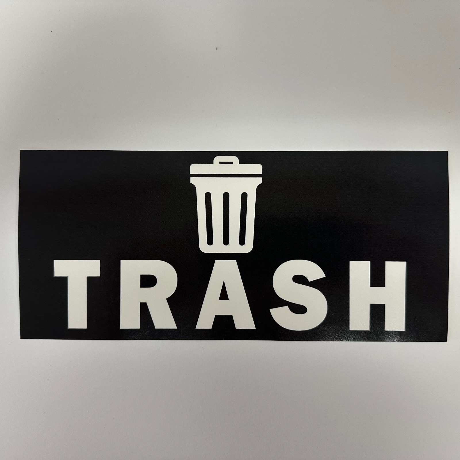 9 PACK! Trash Can Stickers, Set of 4" x 9" Recycle Compost Waste Bins Recycling