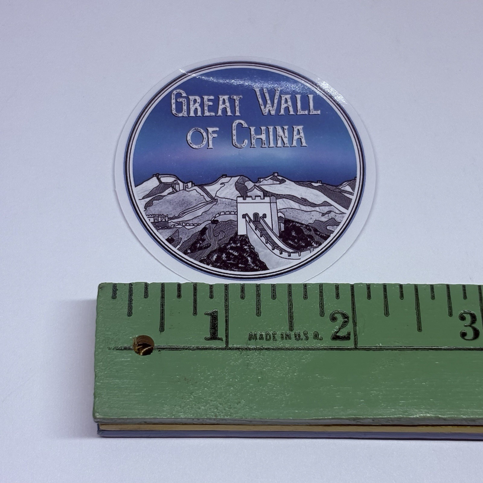 Great Wall Of China Sticker Snow Season Art Decal Vinyl Country Souvenir Tc9