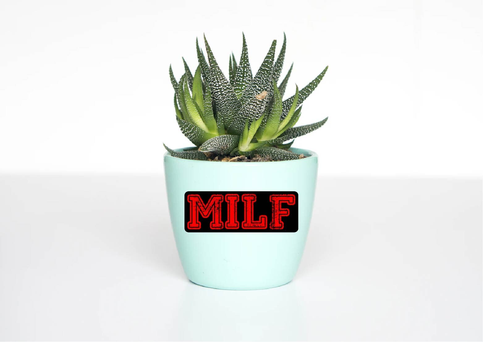 MILF Decal Sticker Black & Red Milfin Mom I Like to F Hot Cougar Mothers Day Gif