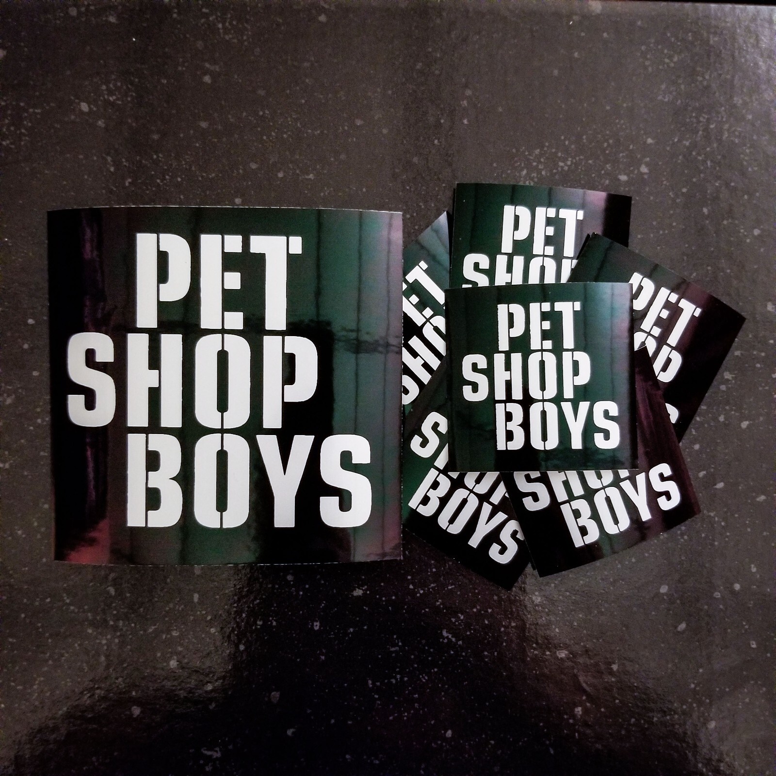 🦇 Pet Shop Boys 4 x 4" Waterproof Vinyl Sticker [💪 HQ Durability] Erasure Goth