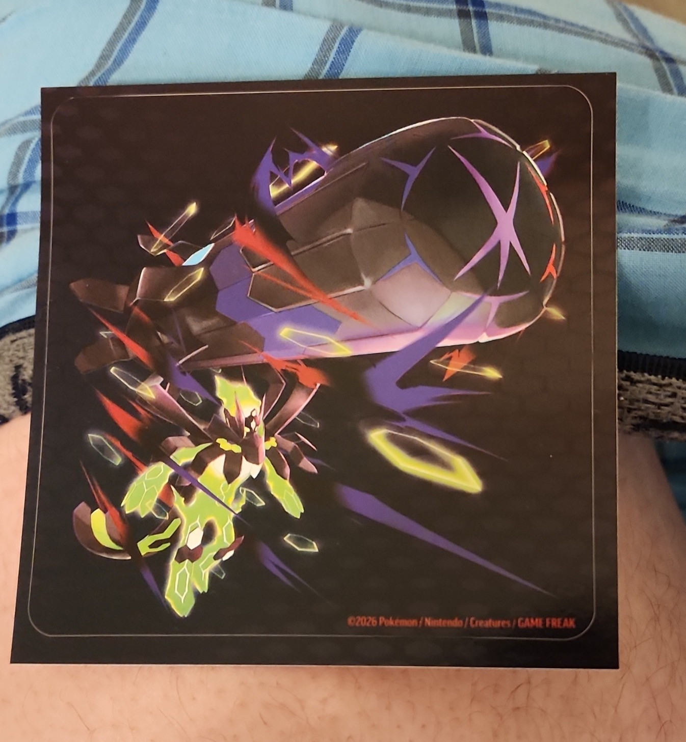 Pokémon Zygarde Vinyl Sticker Decal Self-Adhesive Black Multicolor Wall/Laptop