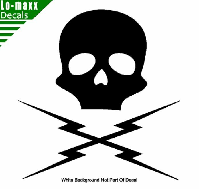 Death Proof Various Sizes & Colors Durable High Performance Die Cut Vinyl Decal