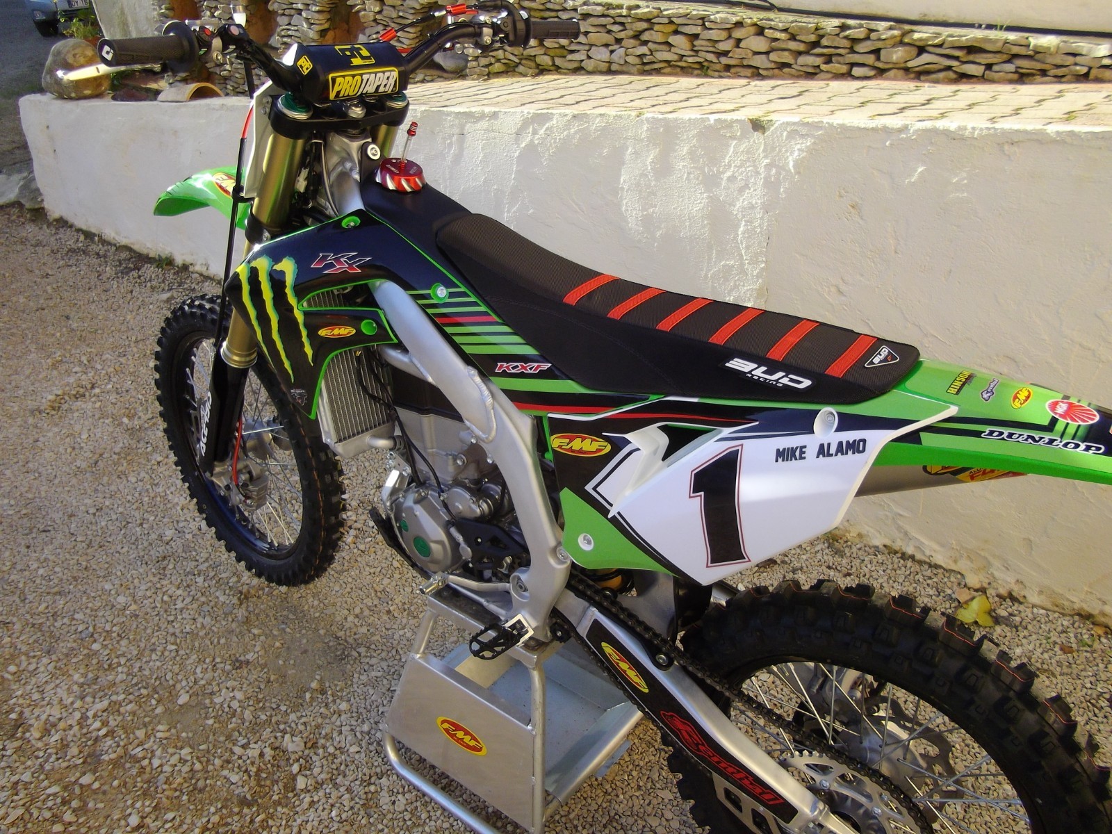 Motorcycle Decal Kit for Kawasaki KXF – Eli Tomac Replica 2018