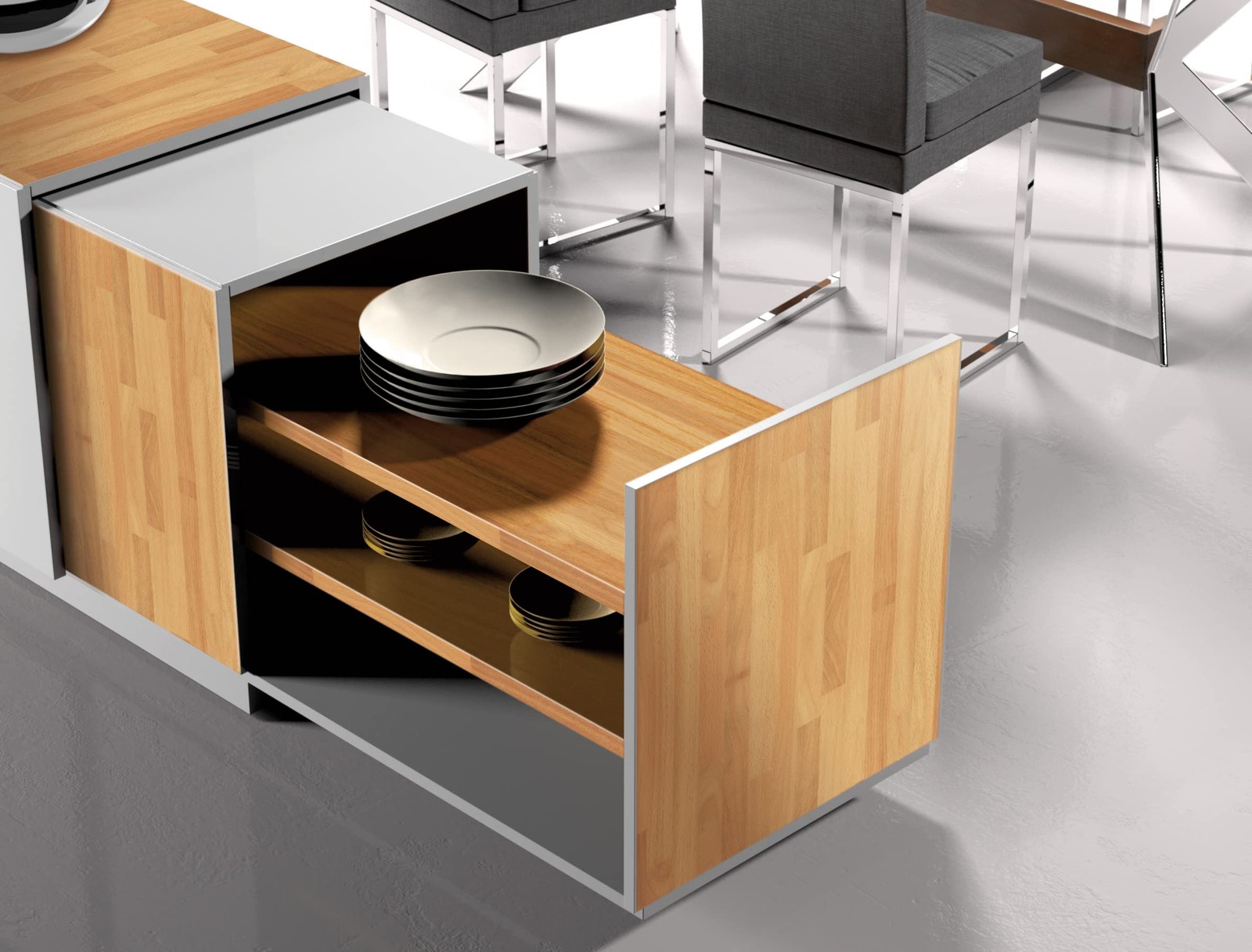 FA346-8172-2 Decorative Self-Adhesive Film, Butcher Block, Large 26”x 78 Roll, 2