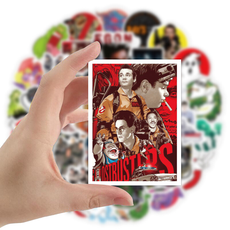 100Pcs Ghostbusters Sticker for Teens Girl Scrapbooking Water Bottles Waterproof