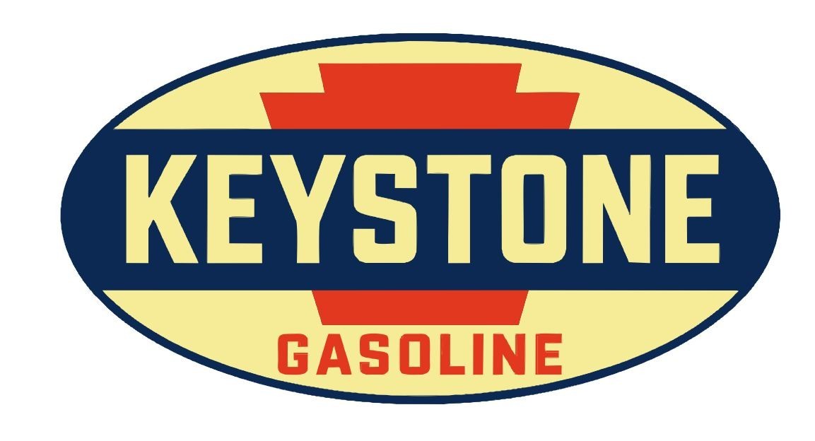 Keystone Gasoline Oil Gas Pump Gas Station Racing Sticker Decal R8361