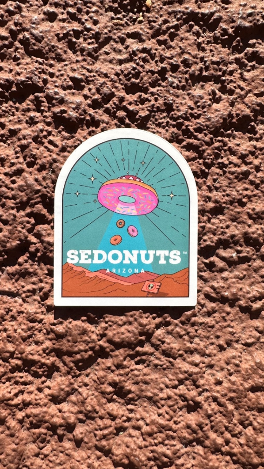 Exclusive Sedonuts and Coffee Stickers SEDONA ARIZONA