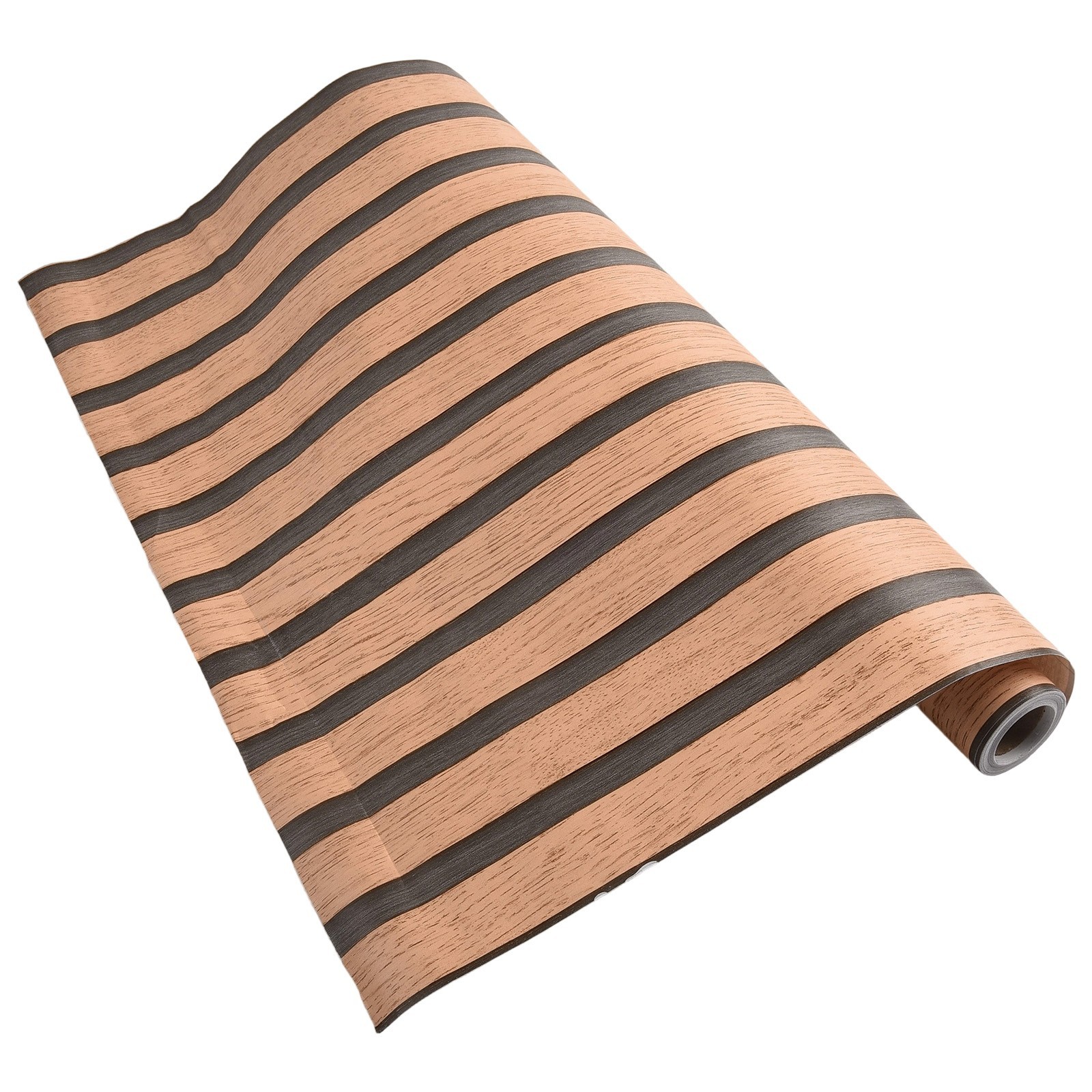 Easy Application 3D Faux Wooden Slat Wall Sticker for Contemporary Homes