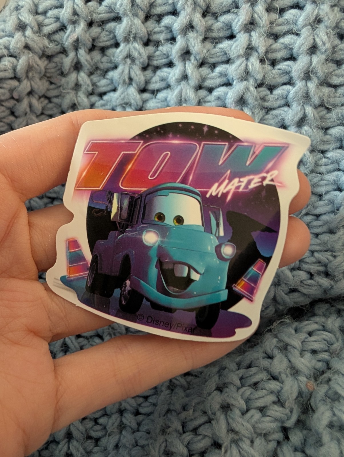 Cars, Pixar, Sticker, Disney, Lightning McQueen, Mater, Sally, Doc Hudson