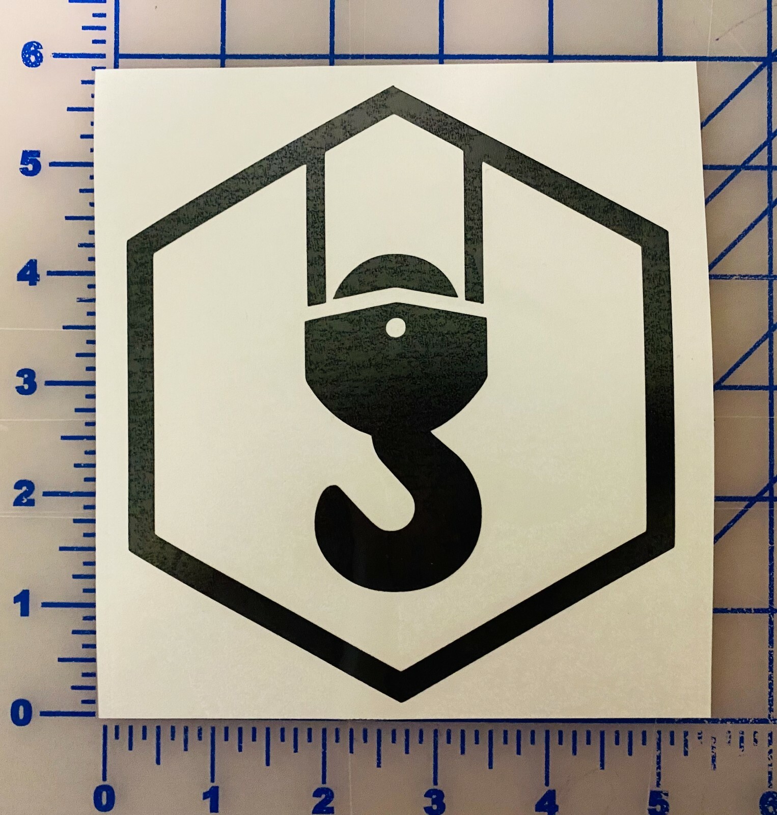 Crane Decal Sticker – Operator, Port, Work, Rig, Window, Automotive, Bumper, Gif